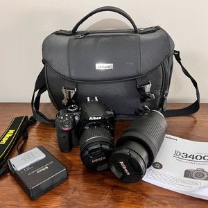 Nikon camera D3400 bundle